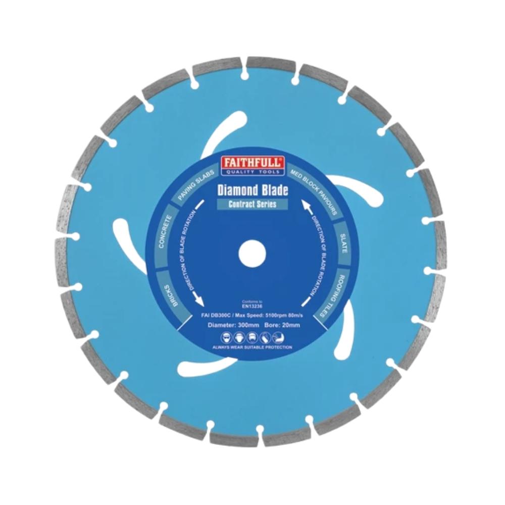 Faithfull Contract Diamond Blade 300mm