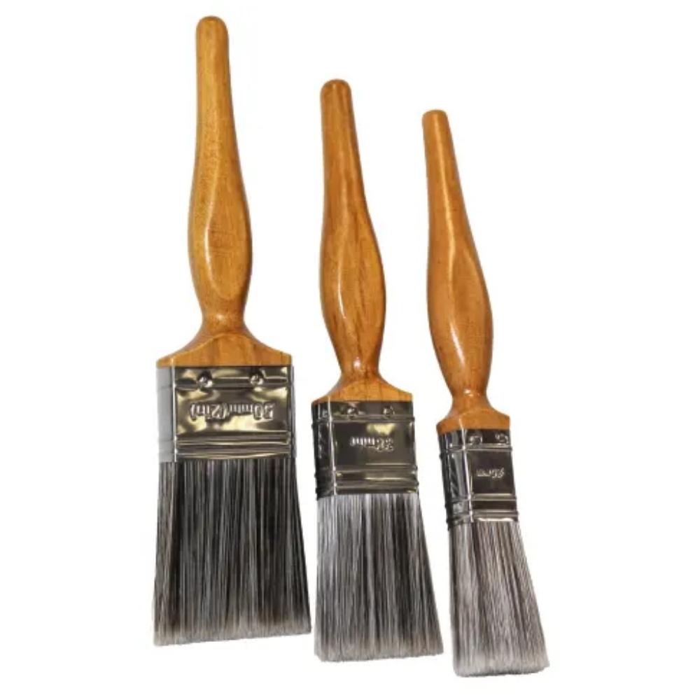 Faithfull Superflow Synthetic Paint Brush 3pc set