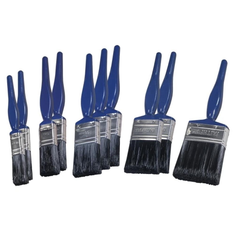 Faithfull Utility Paint Brush Set 10pc