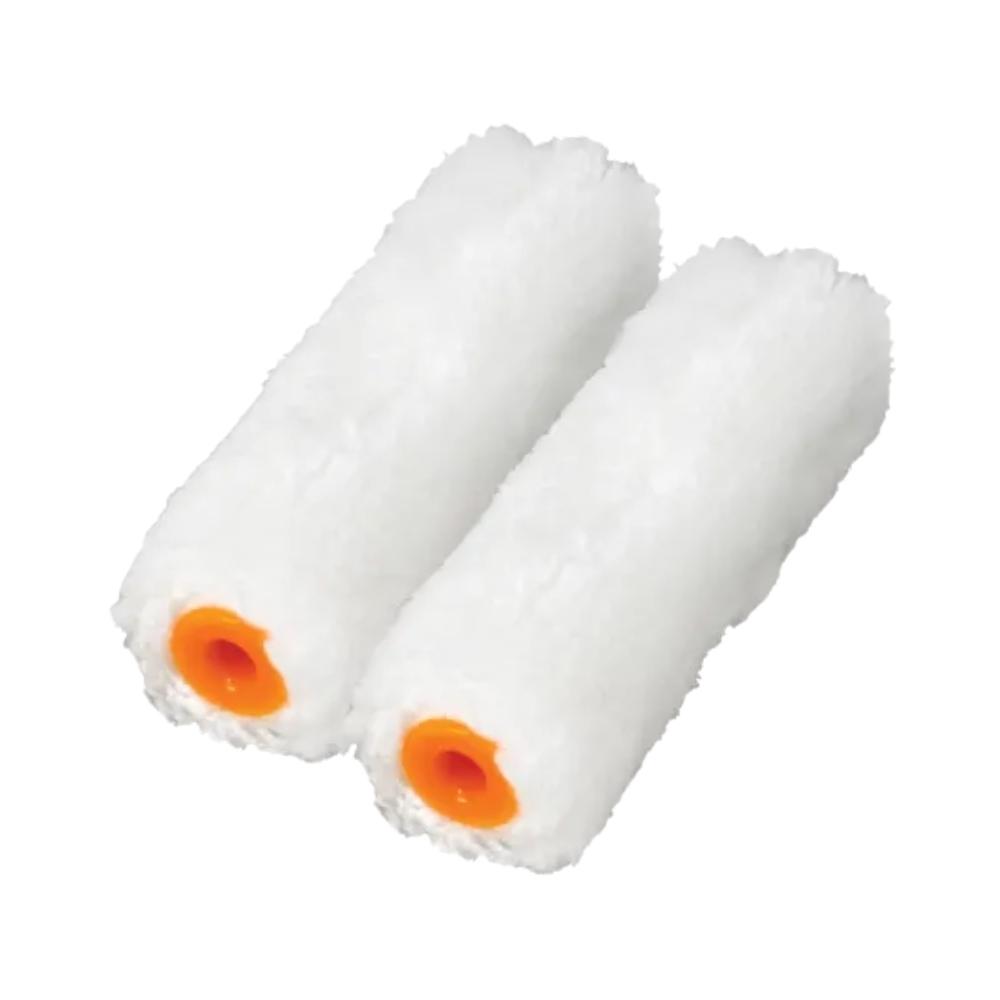 Faithfull Mini Roller Refills (2) Medium Pile