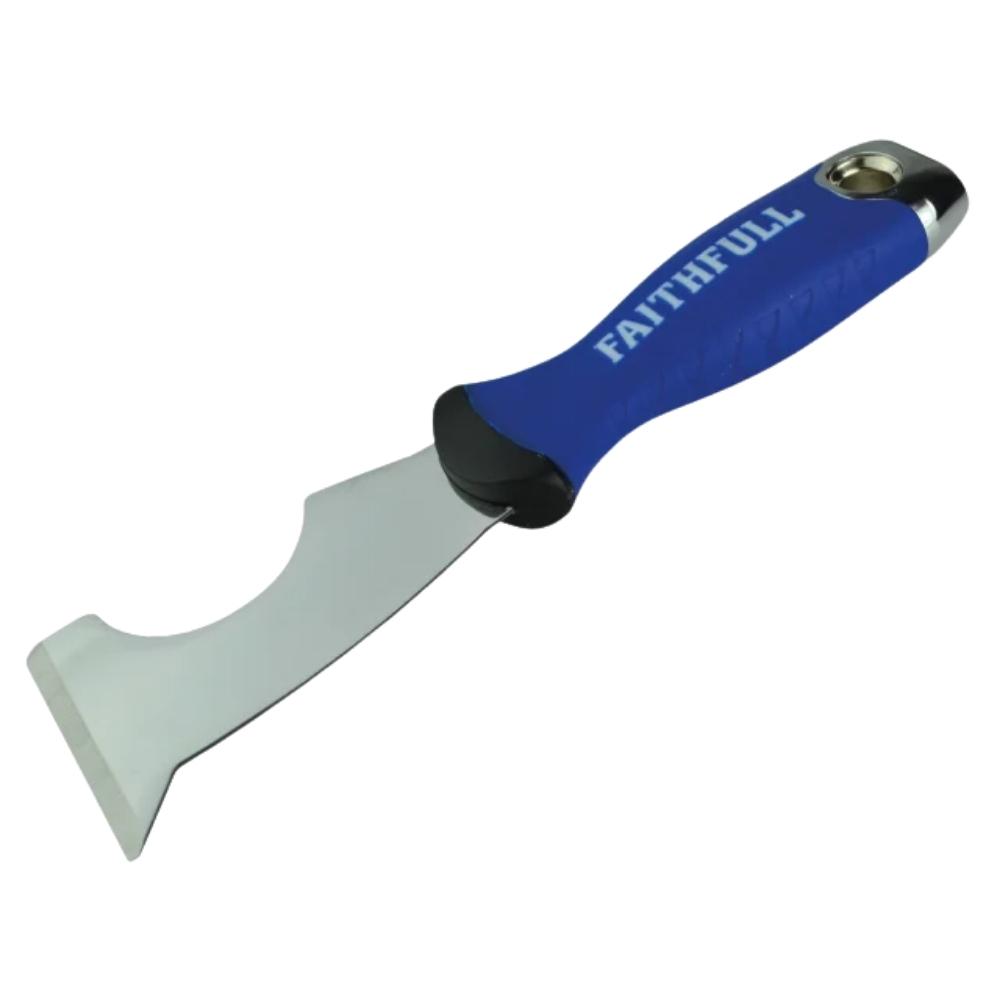 Faithfull Soft Grip Decorators 4 in 1 Tool