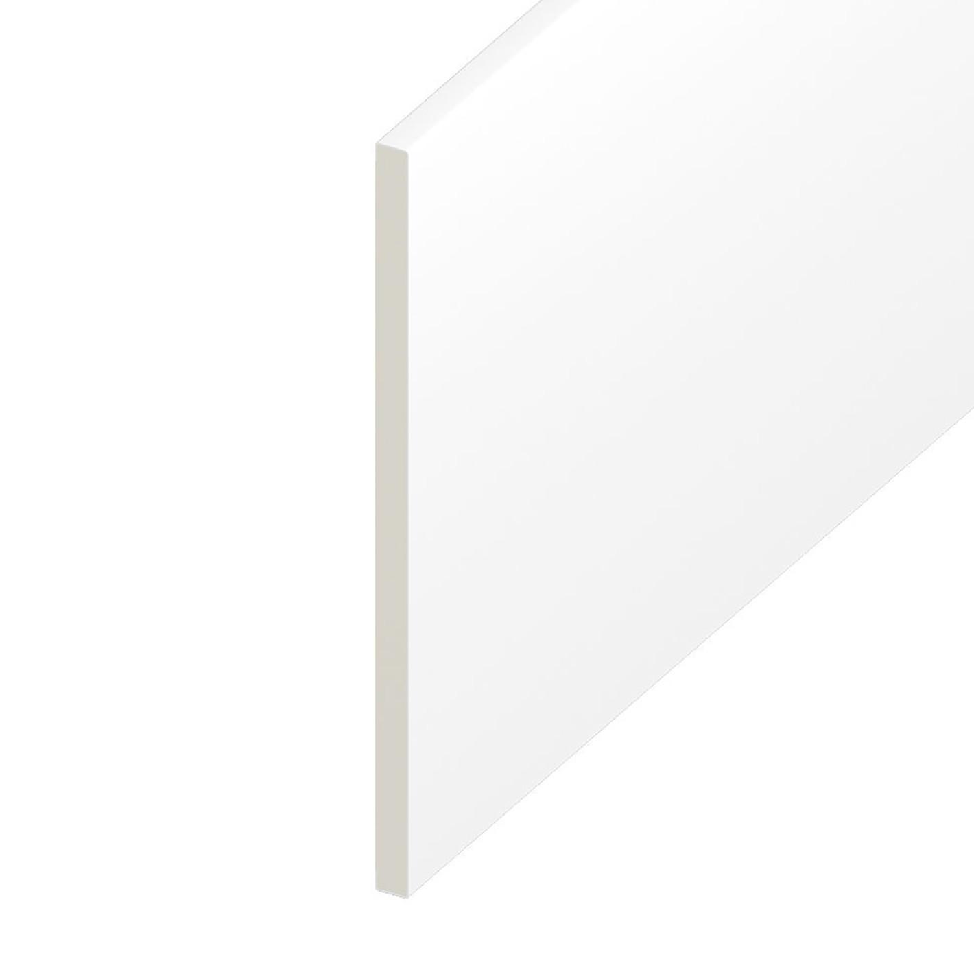 500mm x 9mm Flat Board x 5m White