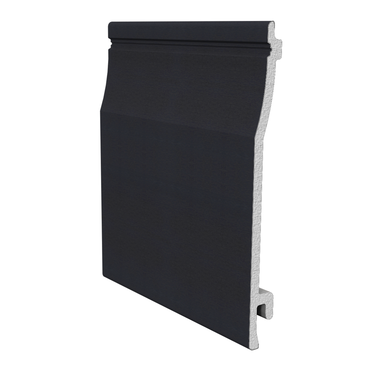 151mm Shiplap Cladding x 5m Anthracite Grained