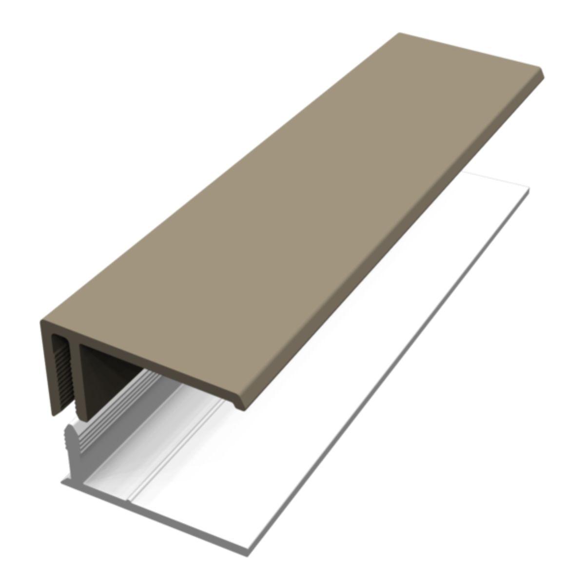 Fortex 2 Part Edge Trim x 3m Argyl Brown