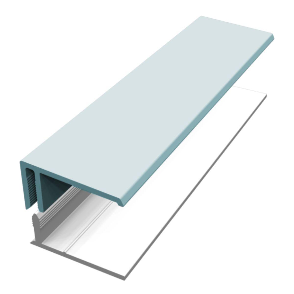 Fortex 2 Part Edge Trim x 3m Pale Blue