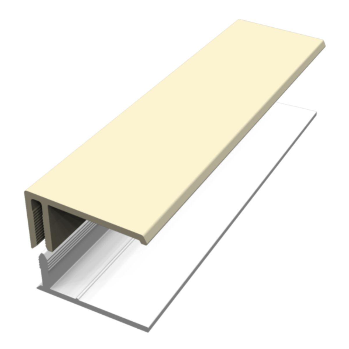 Fortex 2 Part Edge Trim x 3m Pale Gold