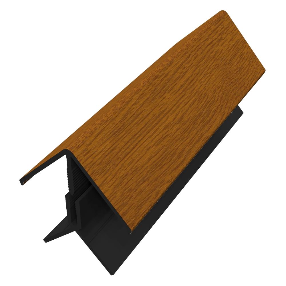 2 Part External Corner Trim x 3m Light Oak