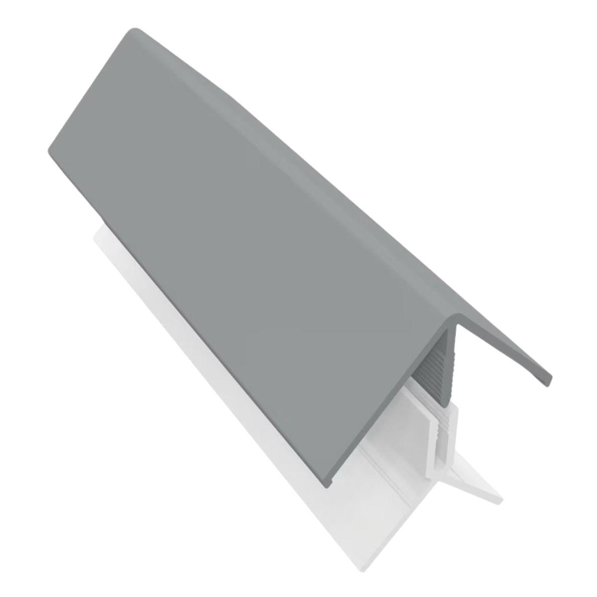 Fortex 2 Part External Corner Trim x 3m Storm Grey