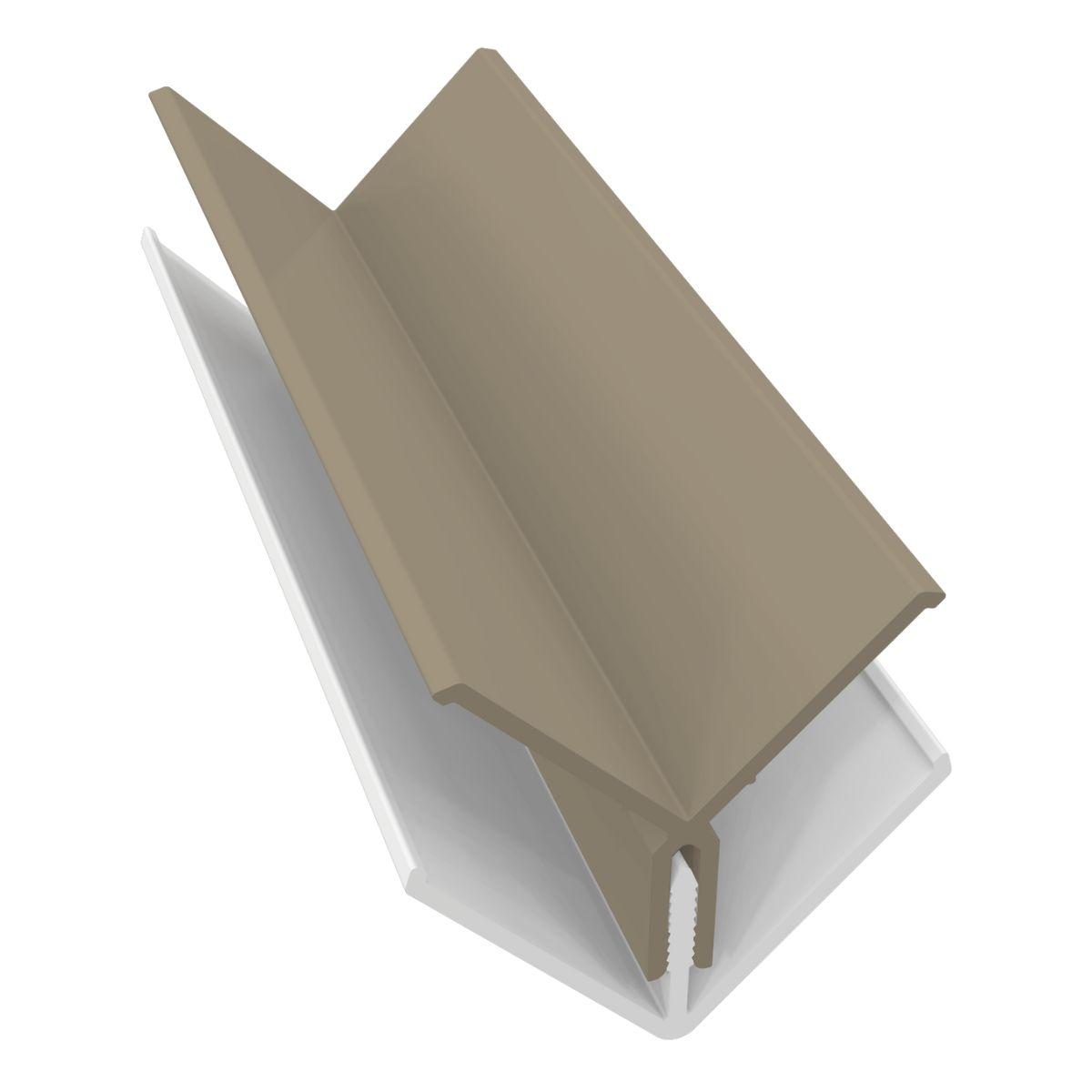 Fortex 2 Part Internal Corner Trim x 3m Argyl Brown