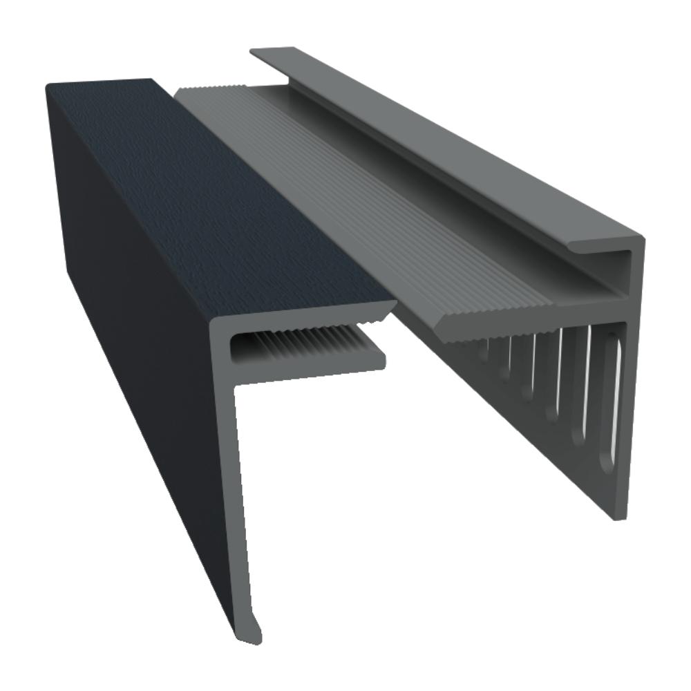 Ventilation Cover Trim x 3m Anthracite Grained