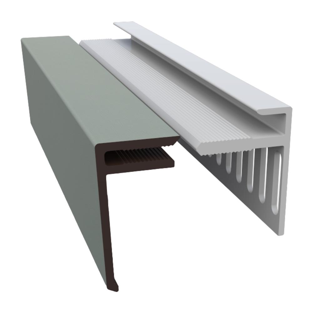 Ventilation Cover Trim x 3m Agate Grey