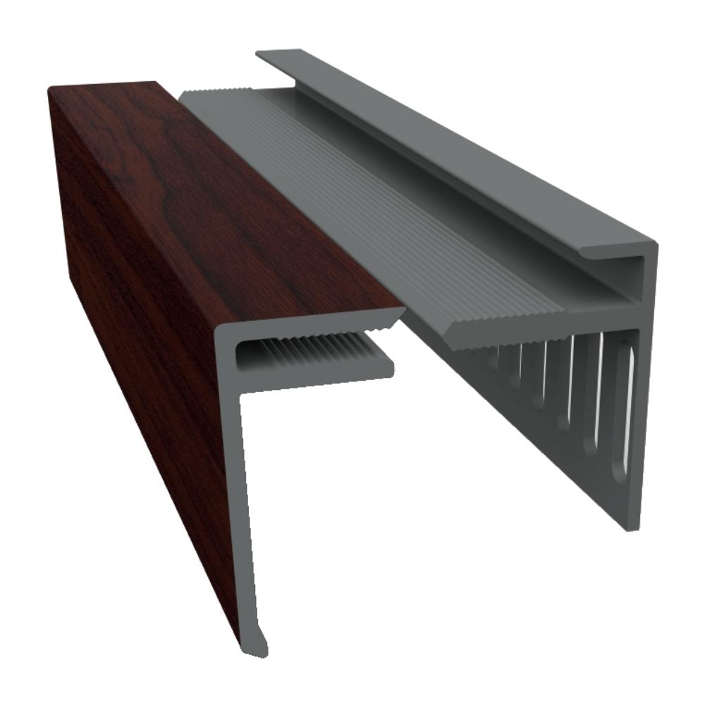 Ventilation Cover Trim x 3m Rosewood