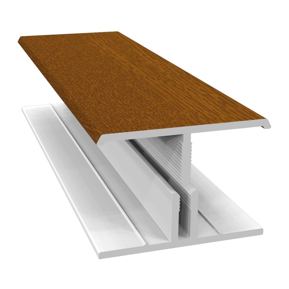 2 Part H Trim x 3m Light Oak
