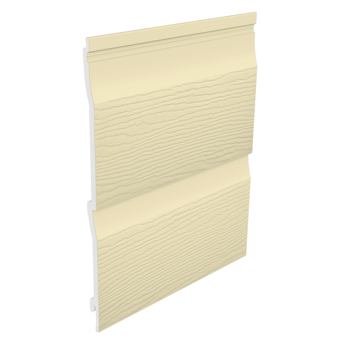 Fortex 333mm Embossed Shiplap Double Plank x 5m Sand