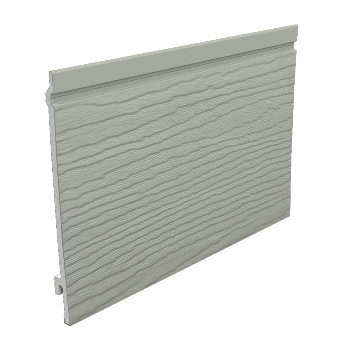 Fortex 170mm Embossed Weatherboard x 5m Misty Grey