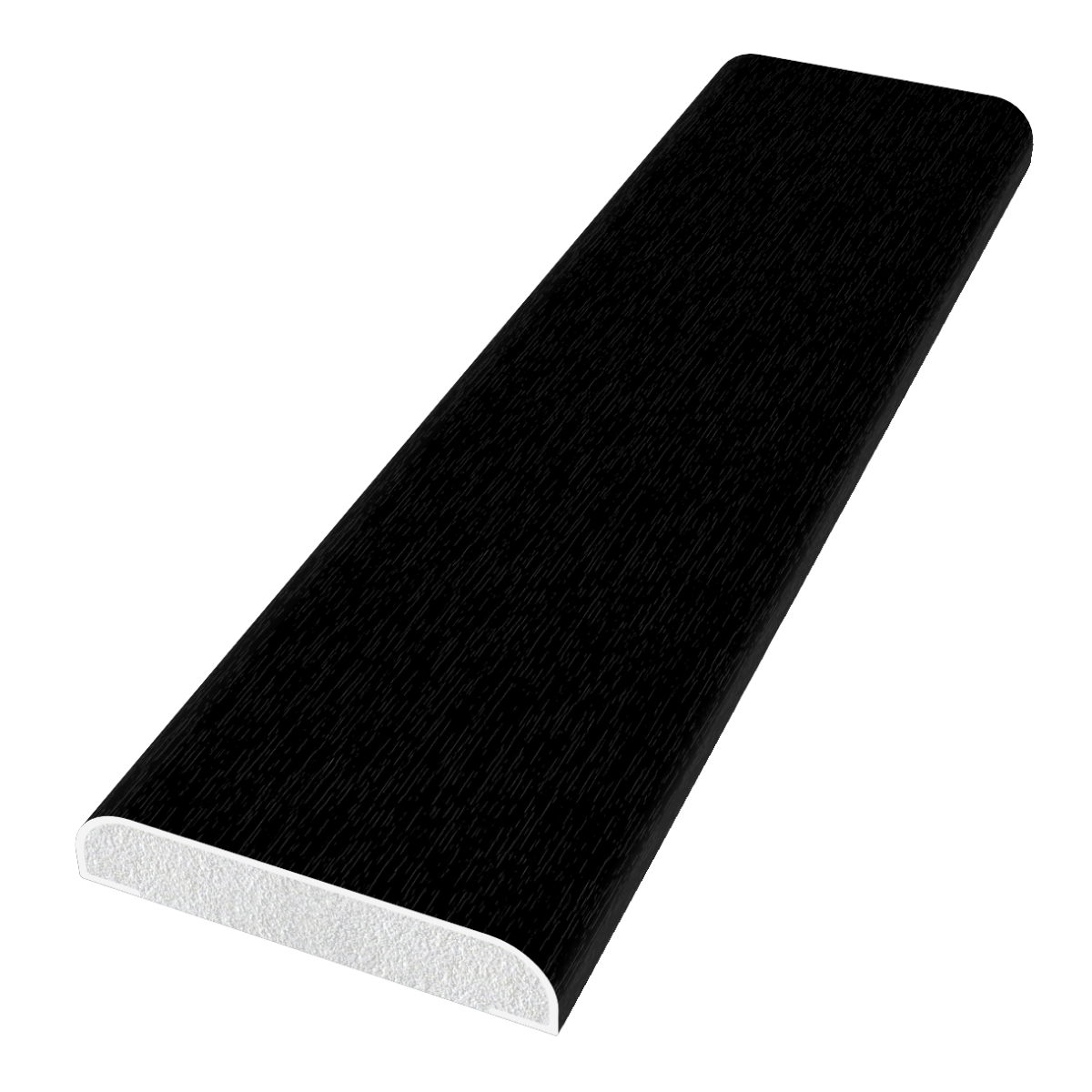 28mm D Section x 5m Black Ash