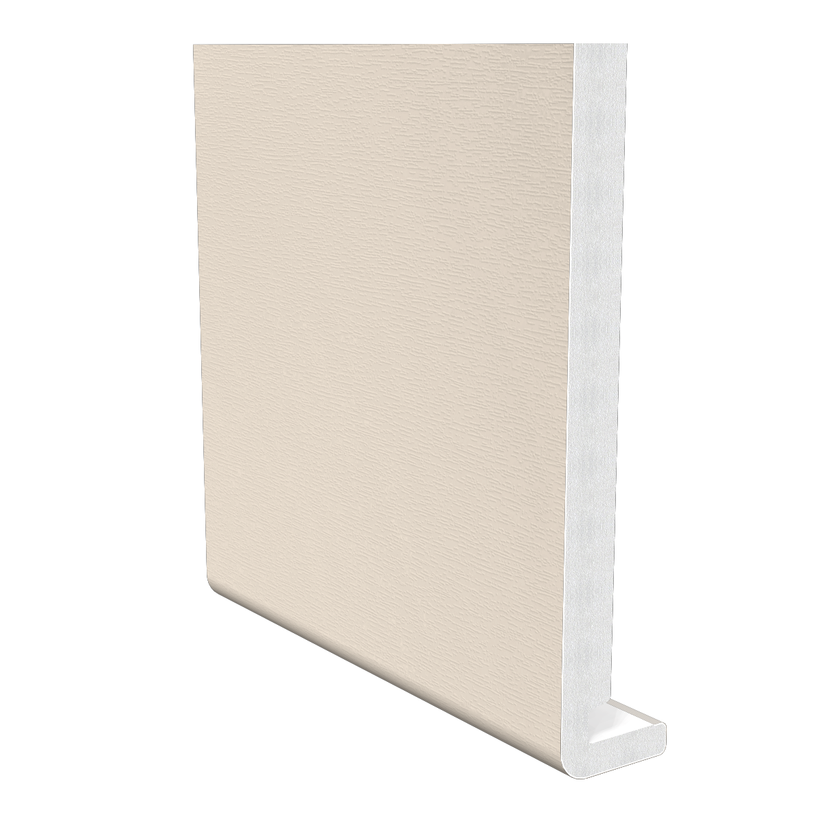 400mm x 18mm Magnum Square Fascia Board x 1.25m Cream Grain