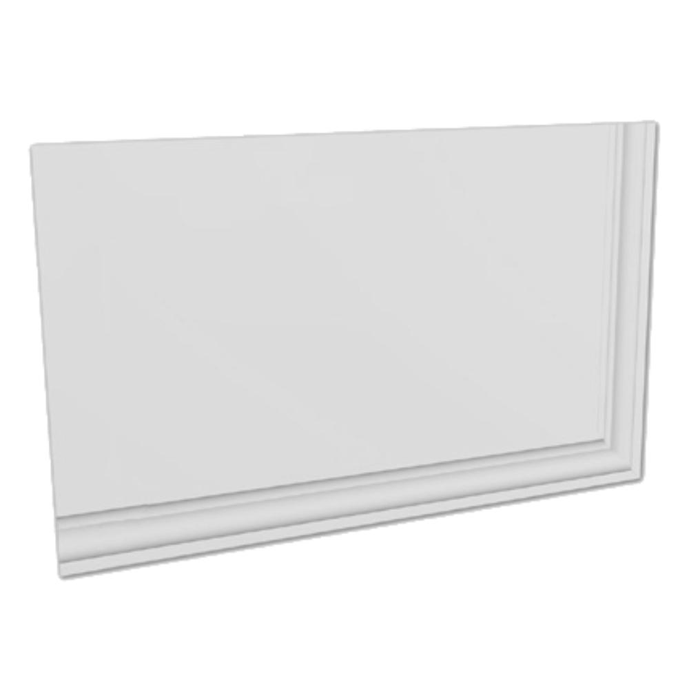 Ogee Gable End Box 600 x 390mm White