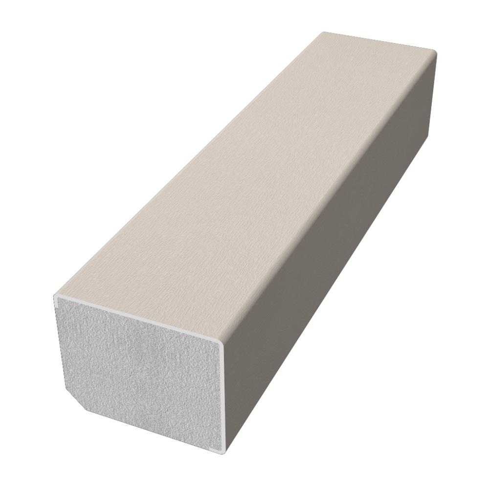 25mm x 25mm Square Trim x 5m Cream Grain