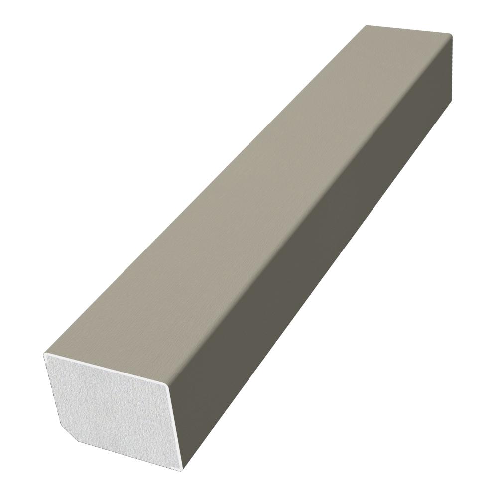 25mm x 25mm Square Trim x 5m Pebble Grey