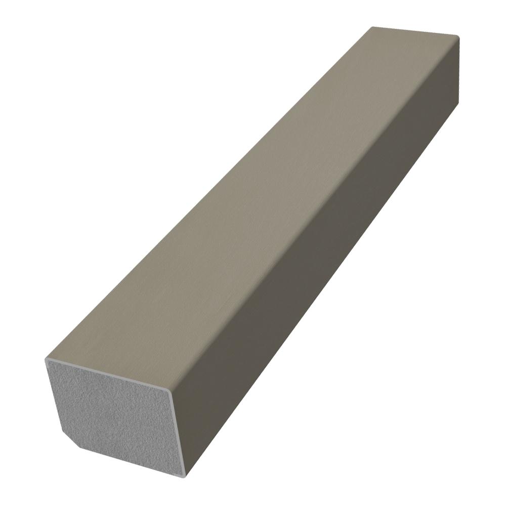25mm x 25mm Square Trim x 5m Claystone