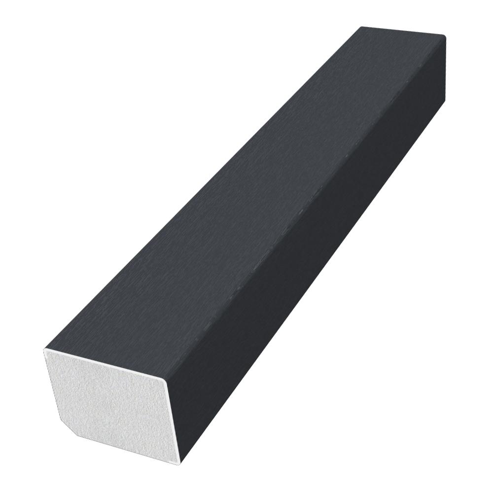 25mm x 25mm Square Trim x 5m Slate Grey