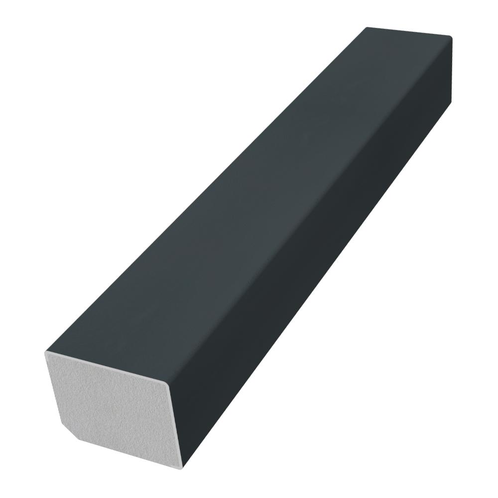 25mm x 25mm Square Trim x 5m Anthracite Grey Smooth
