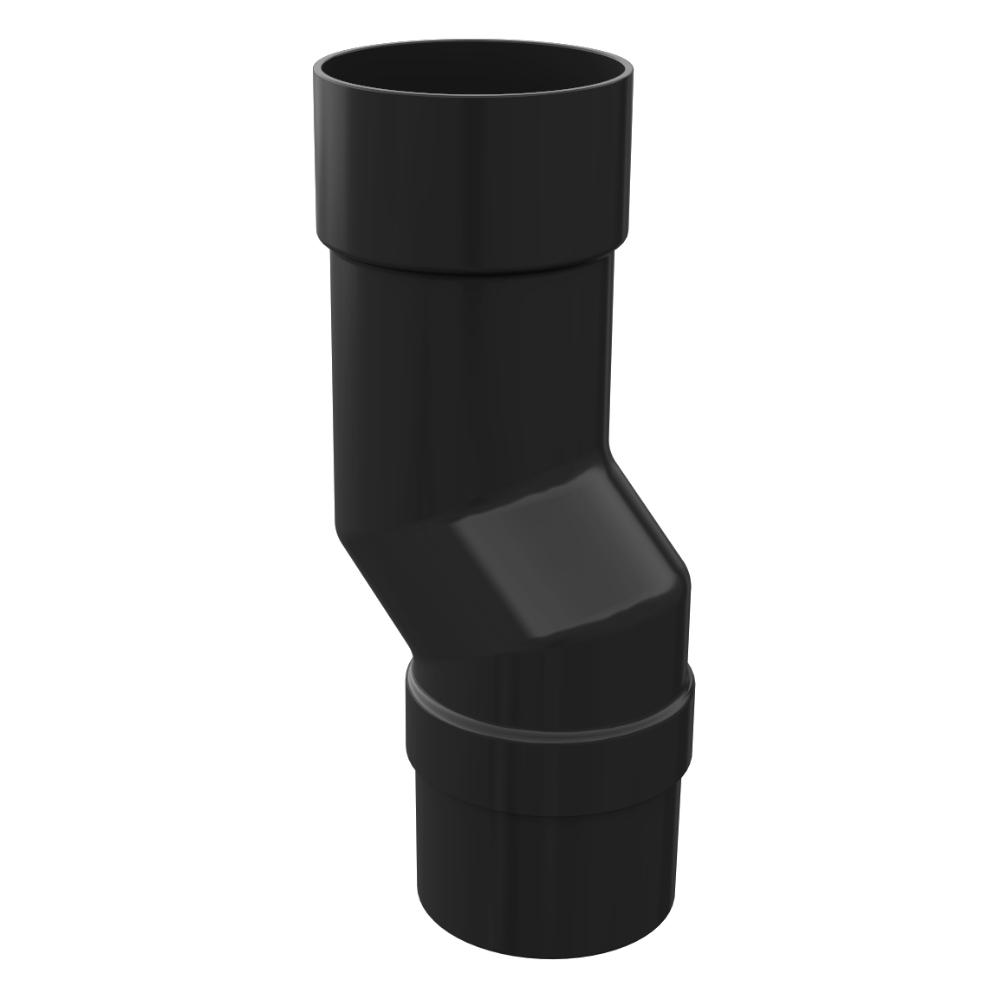 68mm Round Mini Offset Black