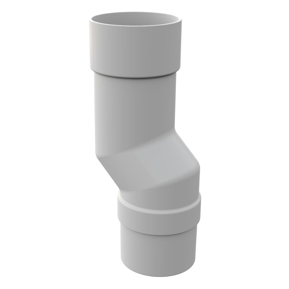 68mm Round Mini Offset White