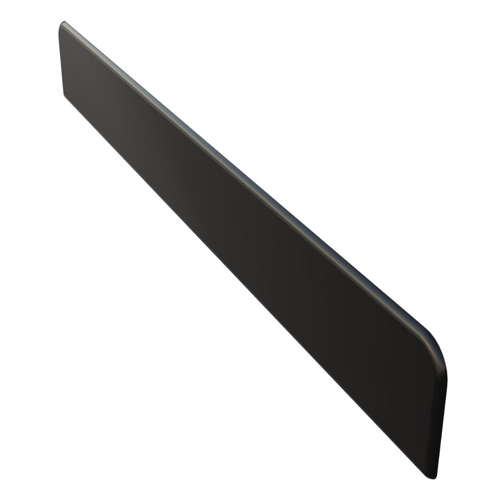 300mm End Cap Colourmax Black