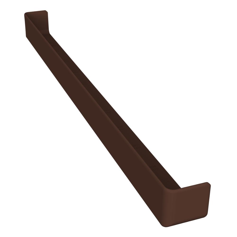 600mm Double External Corner Colourmax Leather Brown