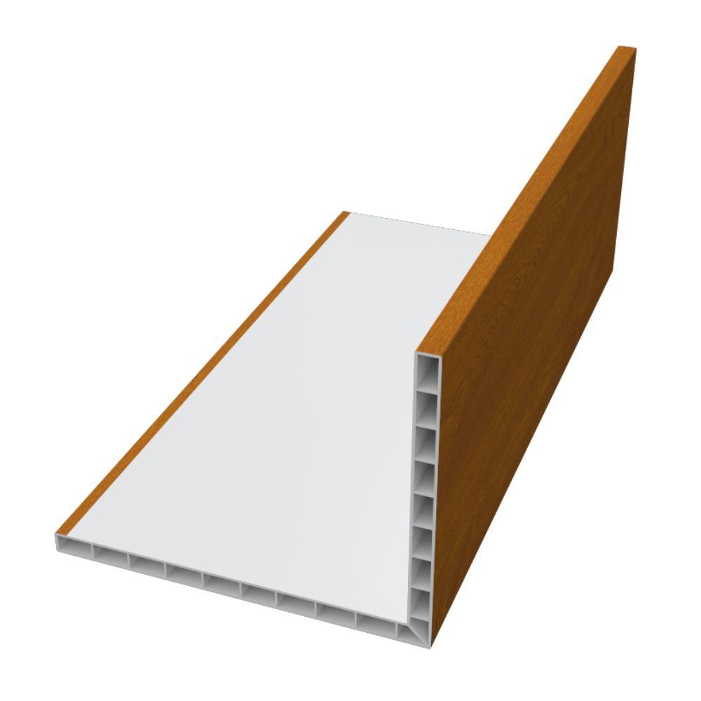 100mm x 80mm Hollow Angle x 5m Golden Oak