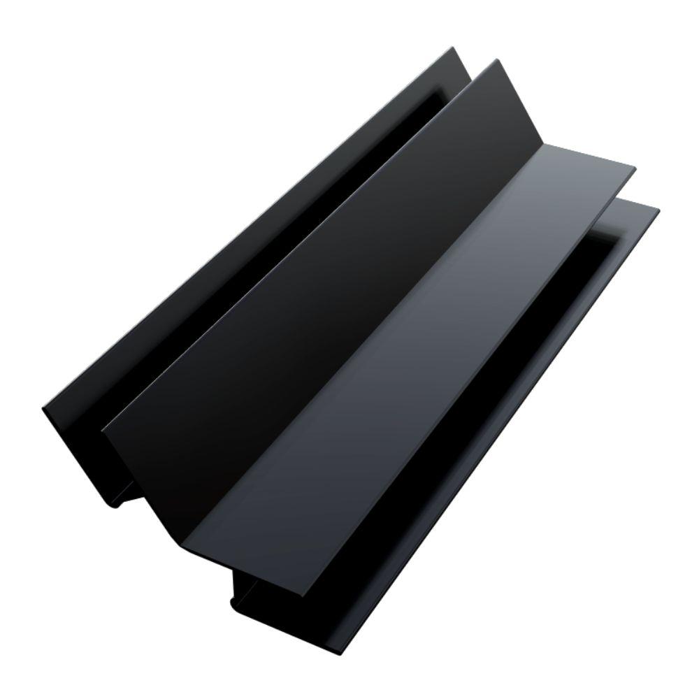 Flexible H Trim / Joint Trim x 5m Colourmax Black