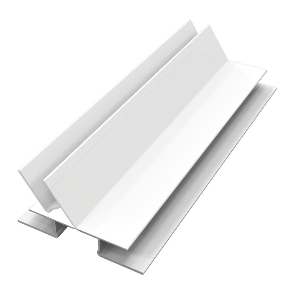 Flexible H Trim / Joint Trim x 5m White