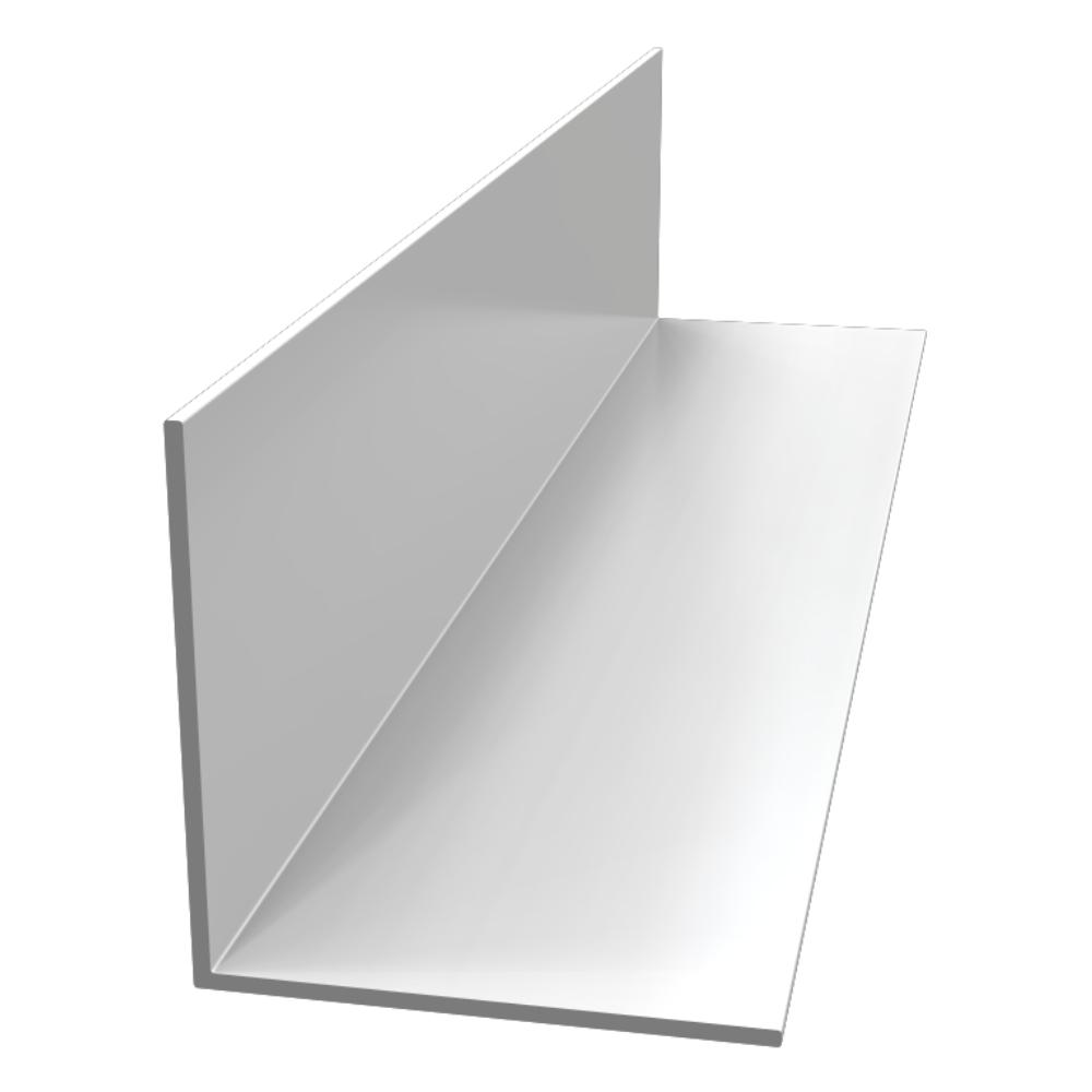 40mm x 40mm 90° Rigid-Angle x 5m White