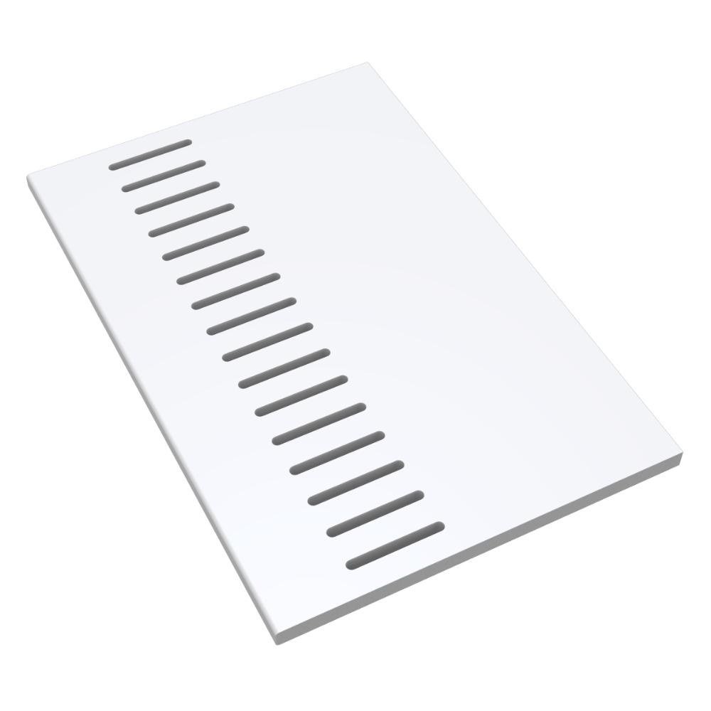 250mm x 10mm Vented Soffit x 5m White