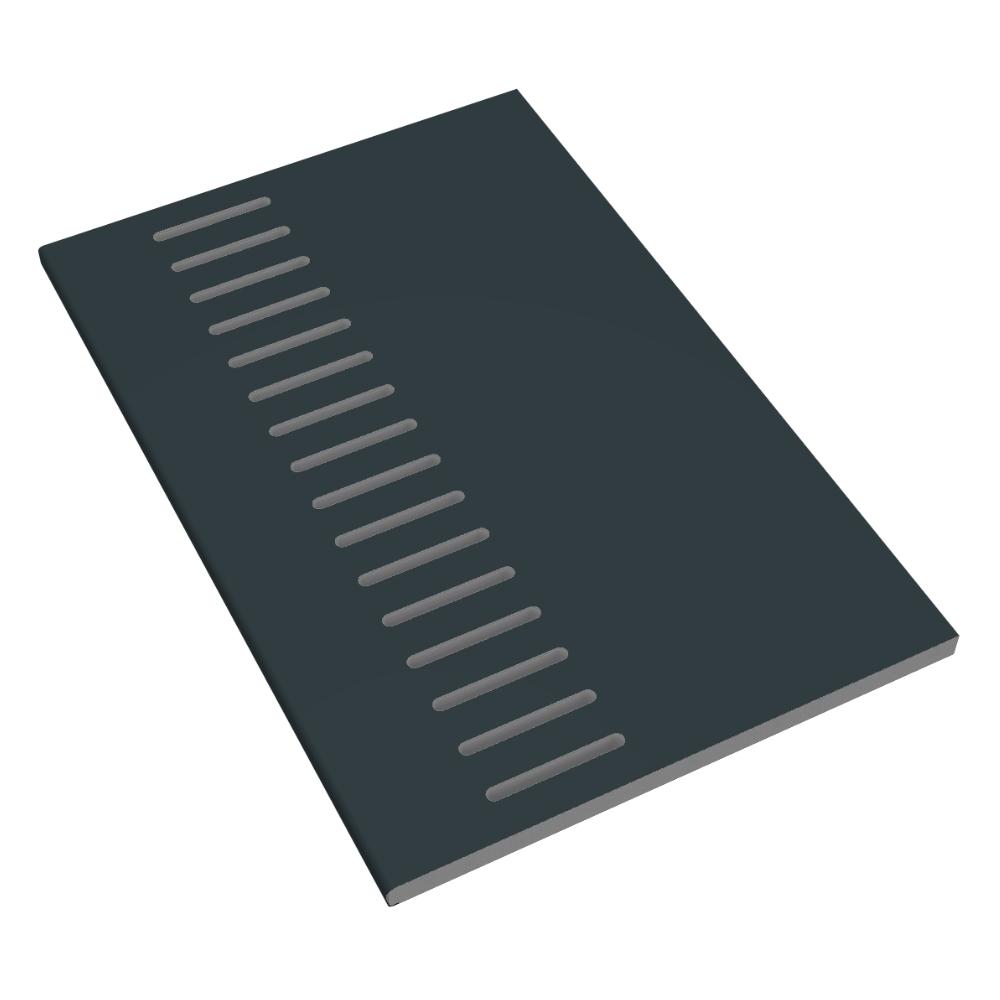 300mm x 10mm Vented Soffit x 5m Colourmax Anthracite