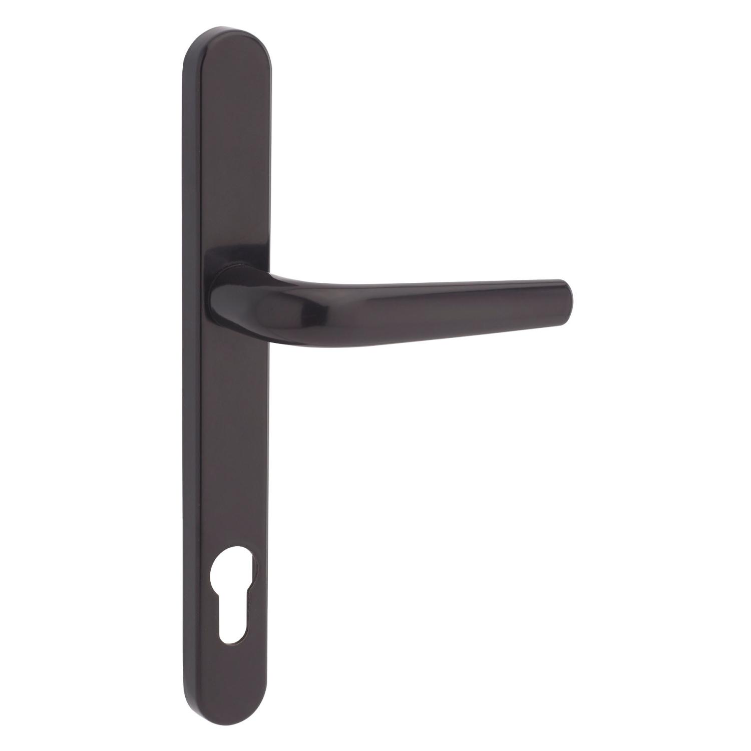 Mila Hero 231mm Sprung Lever/Lever Door Handle Black