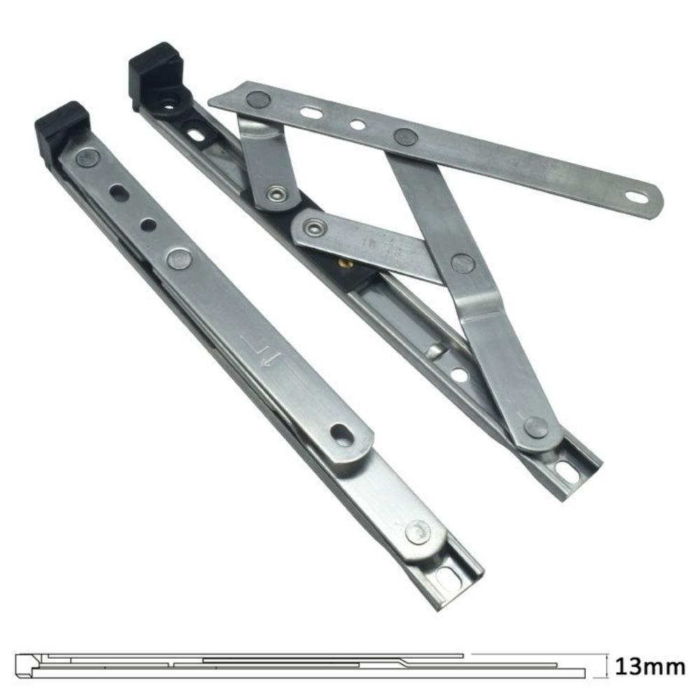 Kore 8" Standard Hinge 13mm Stack Top Hung (PAIR)