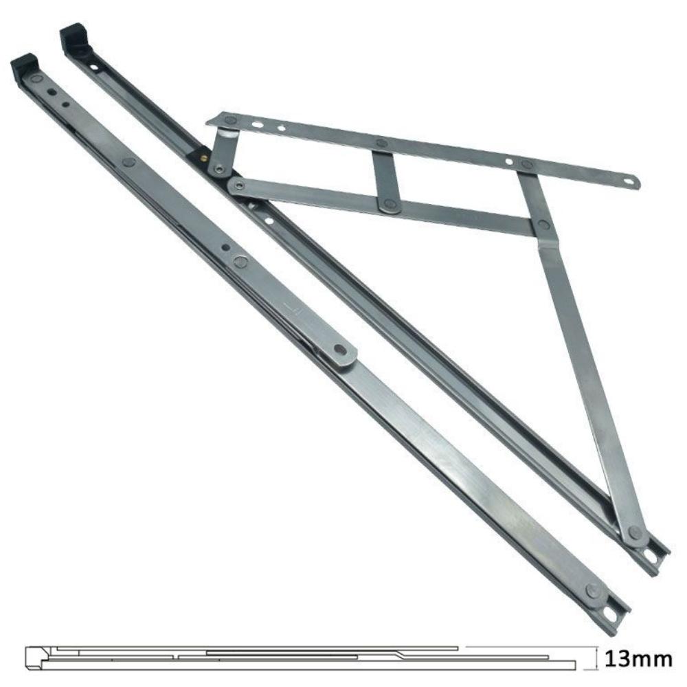 Kore 20" Standard Hinge 13mm Stack Top Hung (PAIR)