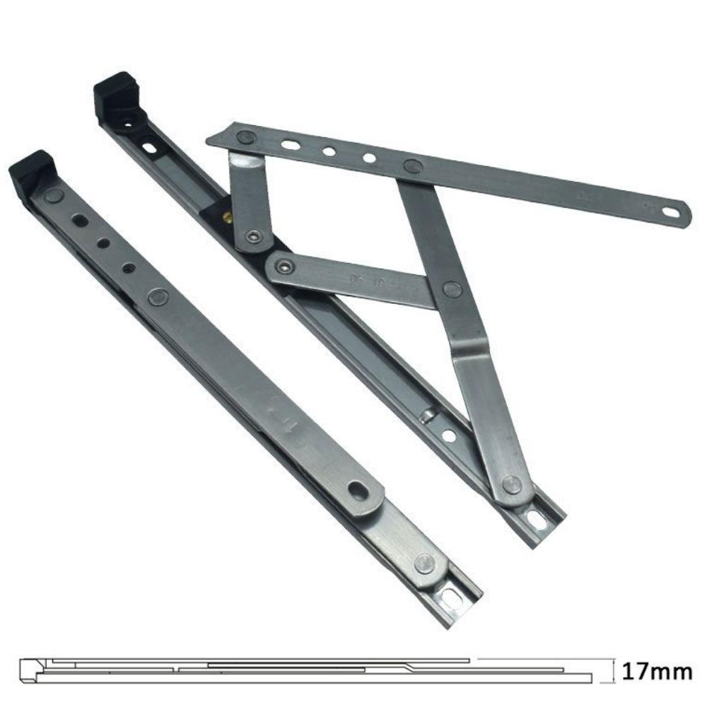 Kore 10" Standard Hinge 17mm Stack Top Hung (PAIR)