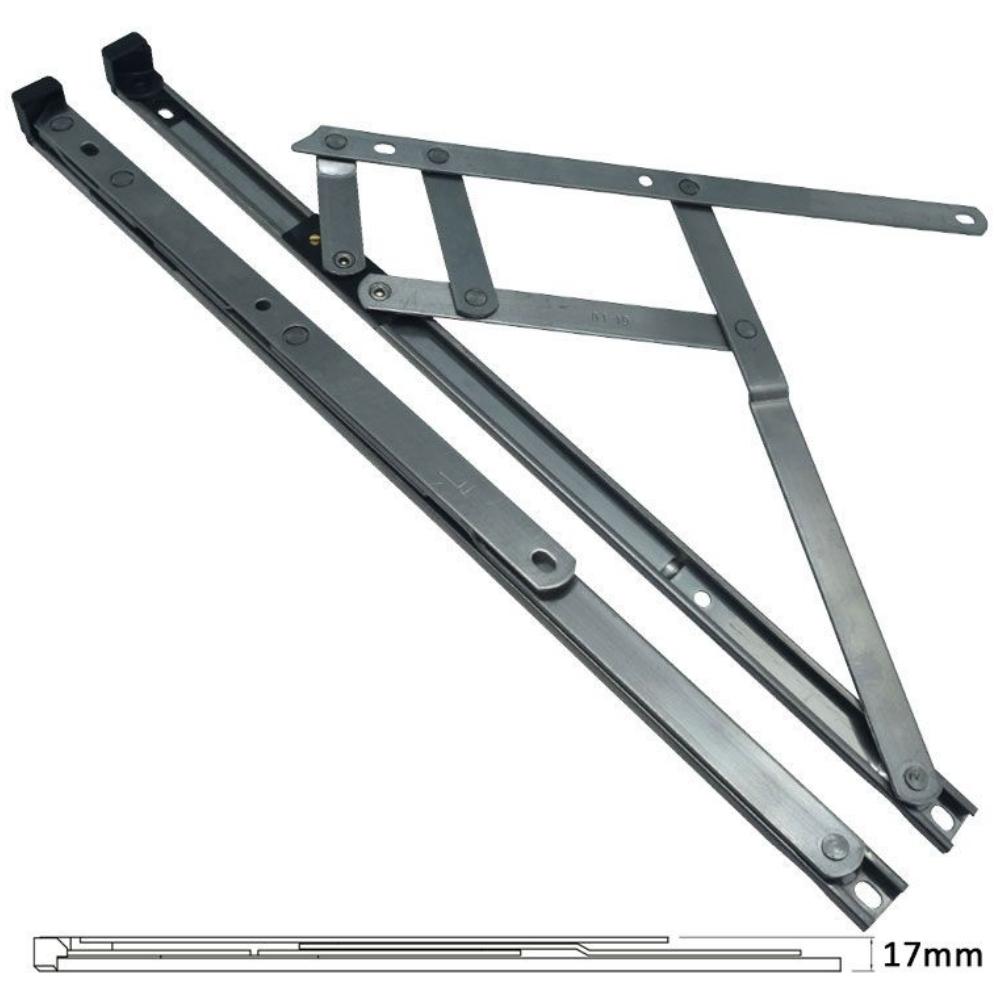 Kore 16" Standard Hinge 17mm Stack Top Hung (PAIR)