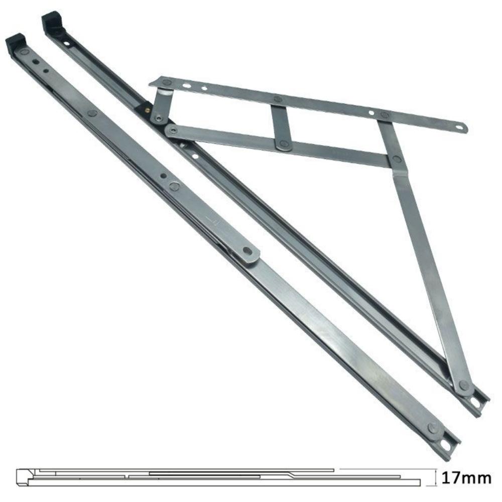 Kore 20" Standard Hinge 17mm Stack Top Hung (PAIR)