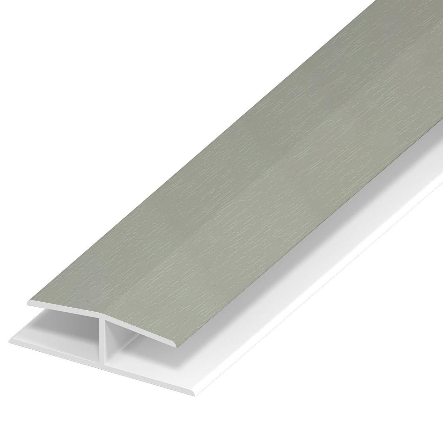 H' Joining Section x 5m Agate Grey