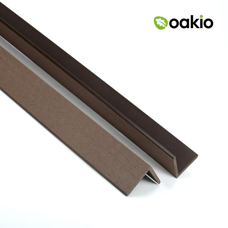 Oakio Finishing Trim 65 x 65mm x 3.6m Dark Brown