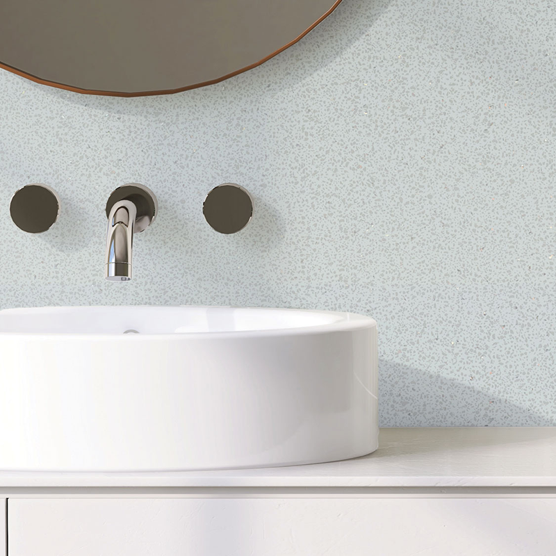 Zest Wall Panel 1m x 2.4m x 10mm White Diamond Gloss