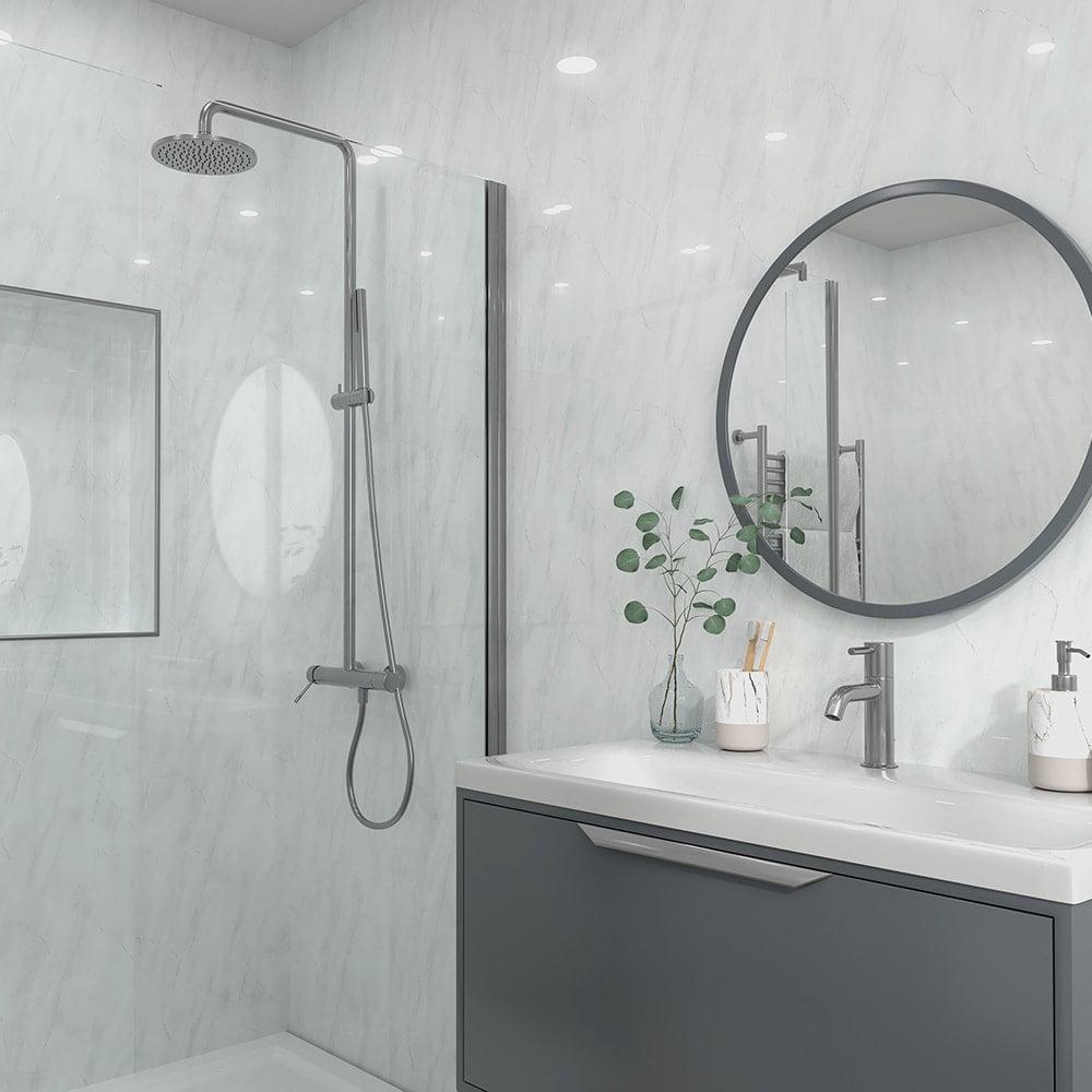 Zest Wall Panel 1m x 2.4m x 10mm Lightning Gloss