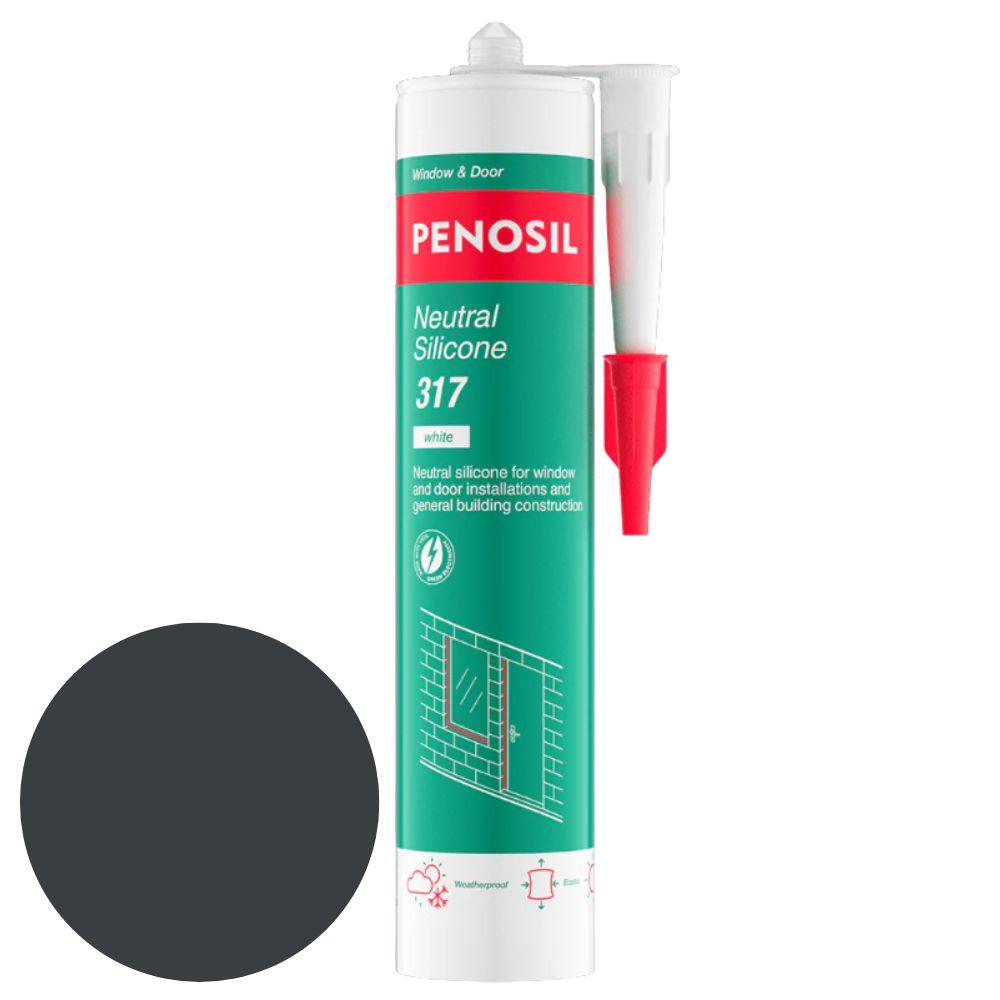 Penosil 317 Neutral Silicone 300ml Anthracite