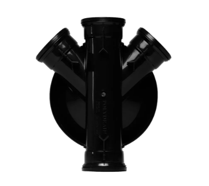 320mm Dia. Inspection Chamber Base 2 Side Inlets