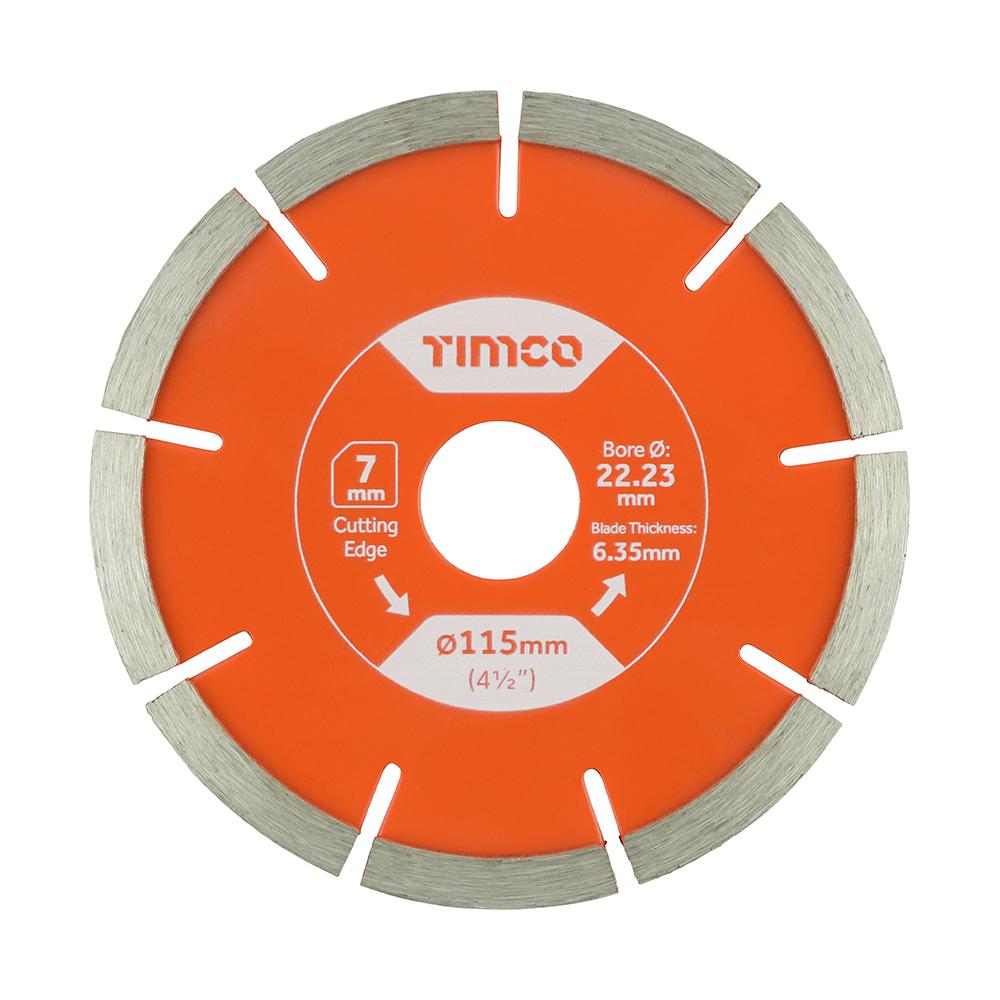Timco Mortar Rake Diamond Blade 115mm x 7mm